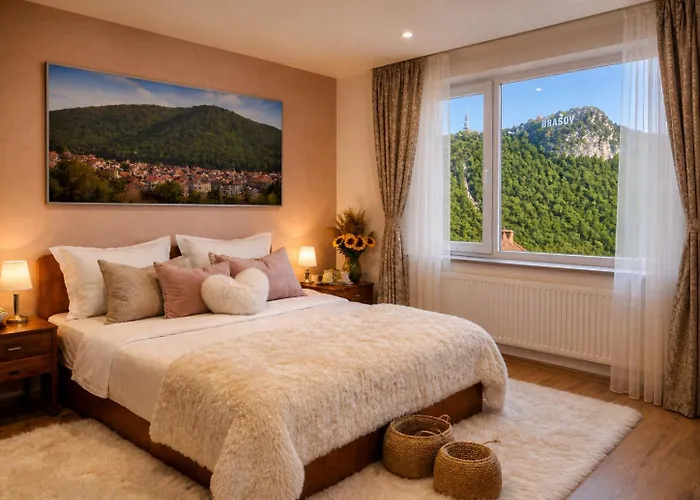 John Residence Brasov Old Town Apartments With Mountain View And Parking
